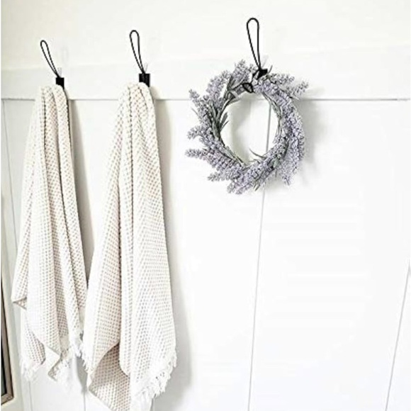 NEW Rustic Farmhouse Black Wall Hooks - Picture 1 of 14